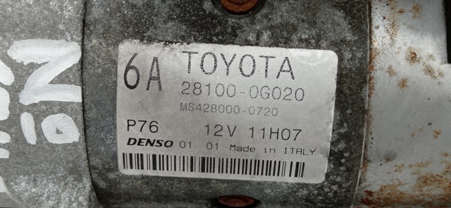 281000G020 Toyota