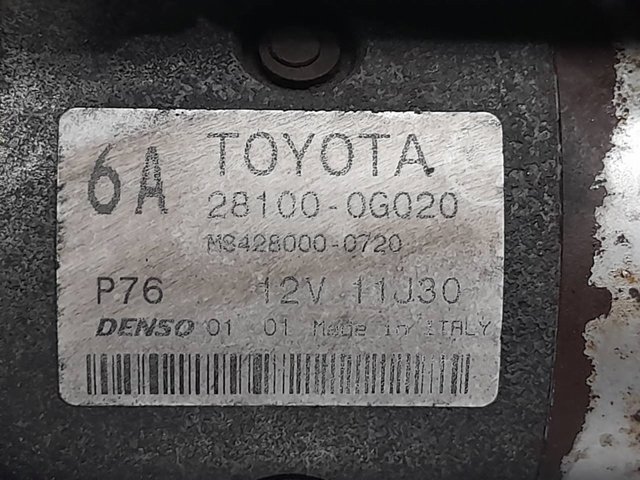 281000G020 Toyota