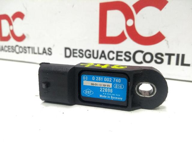 Czujnik ciśnienia w kolektorze ssącym, MAP 281002740 RENAULT