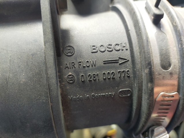 Czujnik przepływu powietrza, przepływomierz powietrza M.A.F. 281002779 CHRYSLER