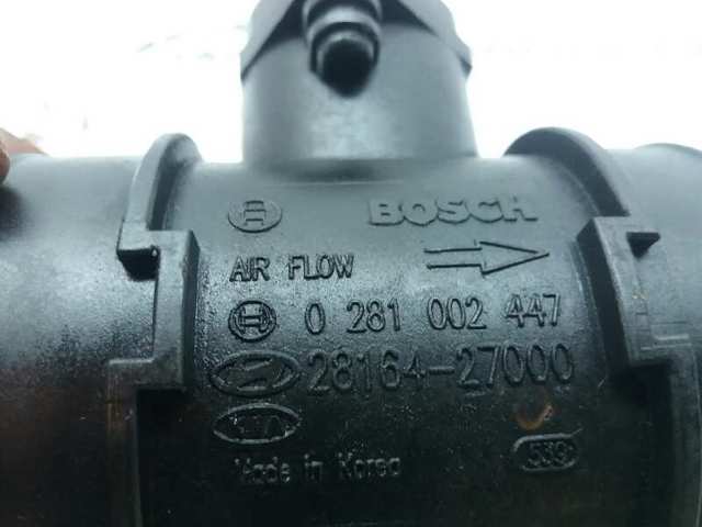 Czujnik przepływu powietrza, przepływomierz powietrza M.A.F. 2816427000 HYUNDAI