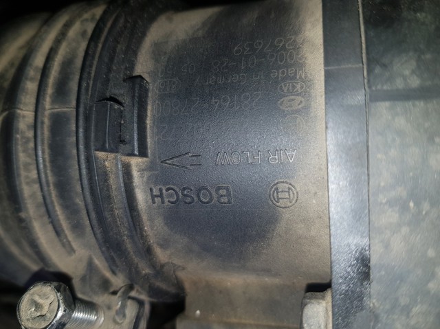 Czujnik przepływu powietrza, przepływomierz powietrza M.A.F. 2816427800 HYUNDAI