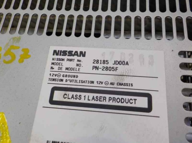 Radioodtwarzacz (radio AM/FM) 28185JD00A NISSAN