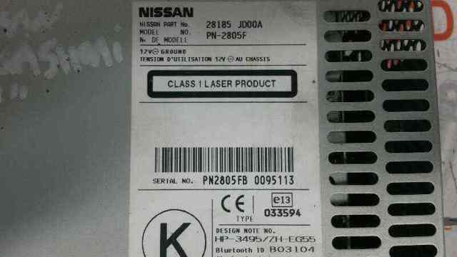 Radioodtwarzacz (radio AM/FM) 28185JD00A NISSAN