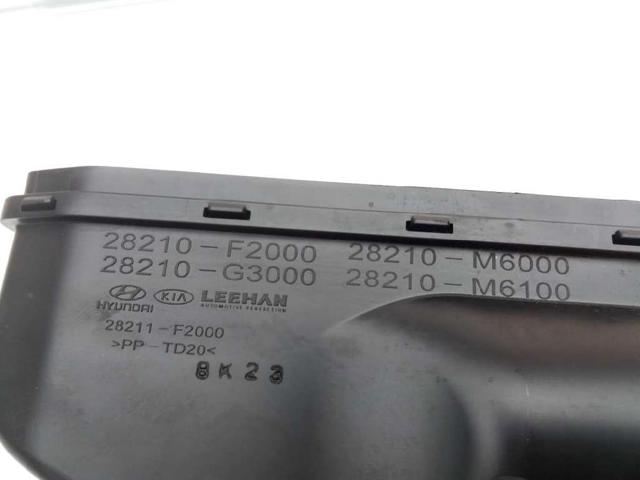 Wlot powietrza do filtra powietrza Hyundai Elantra 6 AD