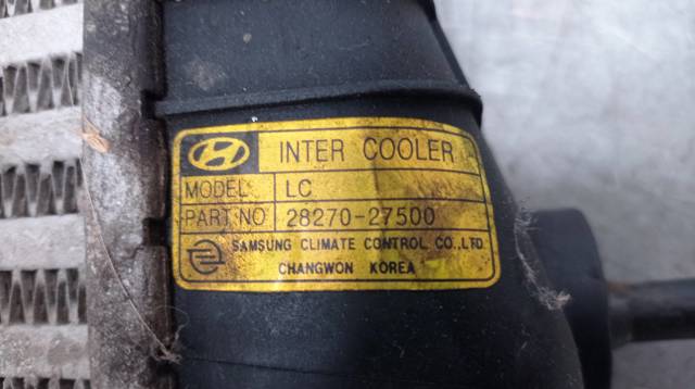Chłodnica intercoolera 2827027500 HYUNDAI