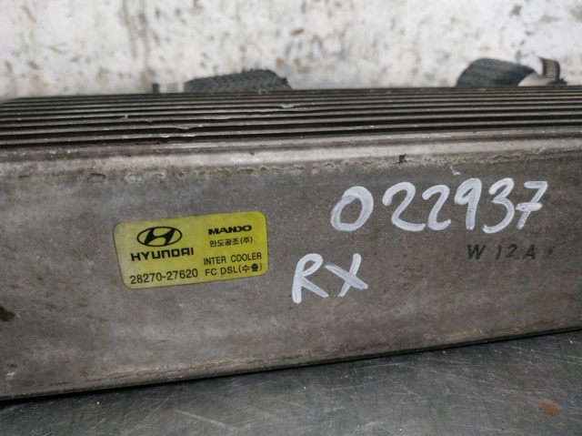 Chłodnica intercoolera 2827027620 HYUNDAI