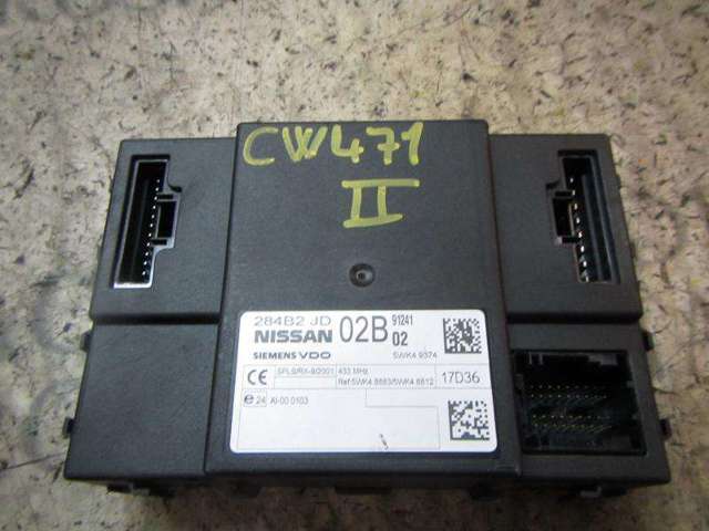 Blok komfortu 284B2JD02B NISSAN