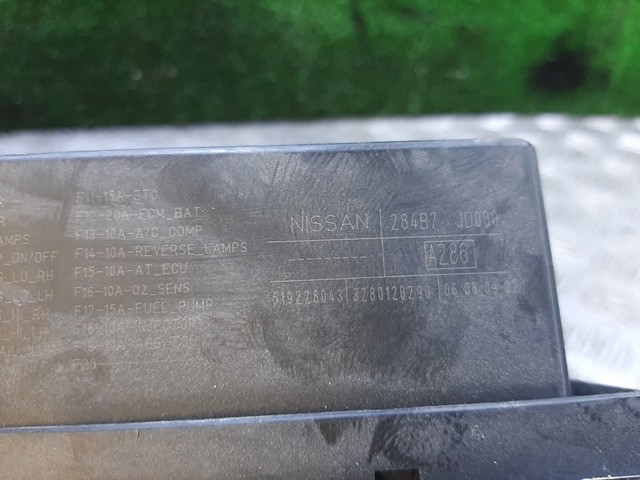 Skrzynka bezpieczników 284B7JD000 NISSAN