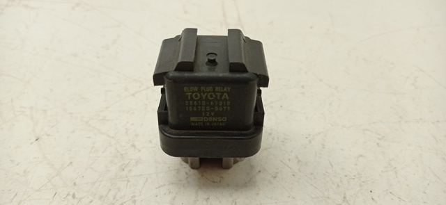 Przekaźnik świec żarowych 2861067010 Toyota