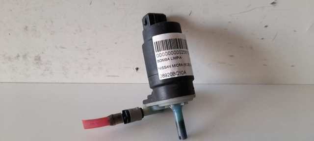 Pompka spryskiwacza szyby przedniej 28920BC10A NISSAN