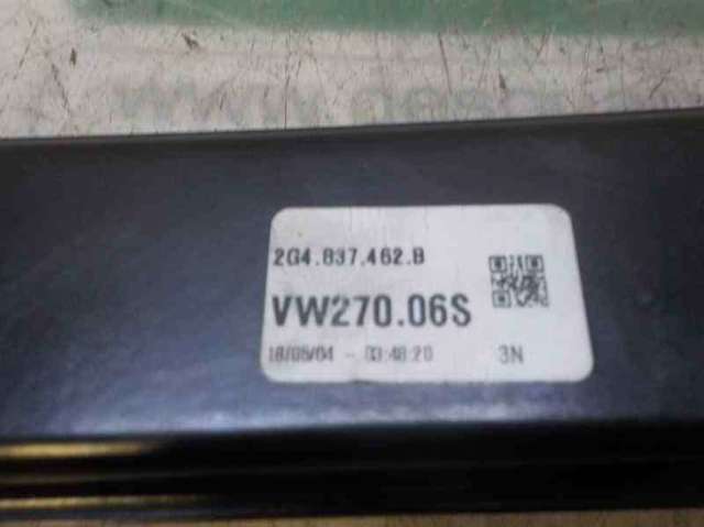 Mechanizm podnoszenia szyby drzwi przednich prawych 2G4837462B VAG