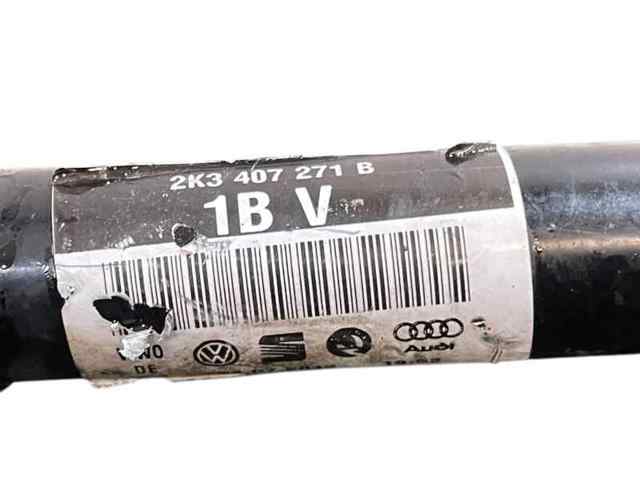 Półoś napędowa przednia lewa 2K3407271B VAG