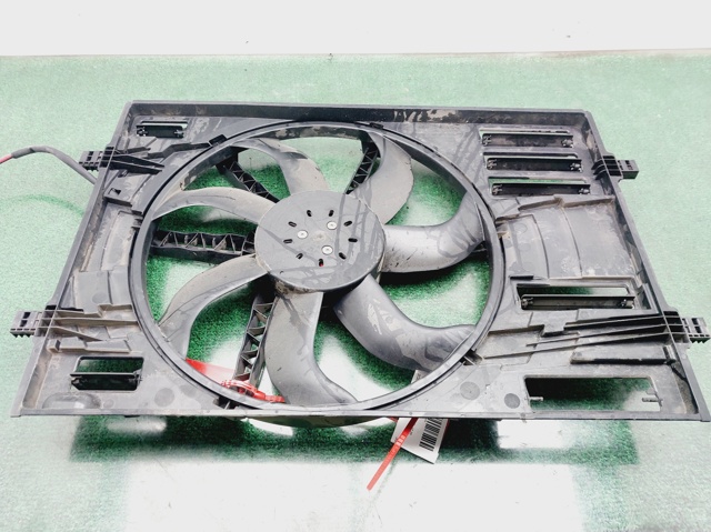 Wentylator elektryczny układu chłodzenia kompletny (silnik+wirnik) 2Q0121203M VAG