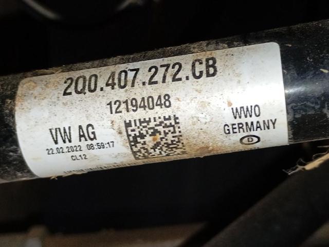Półoś napędowa przednia prawa 2Q0407272CB VAG