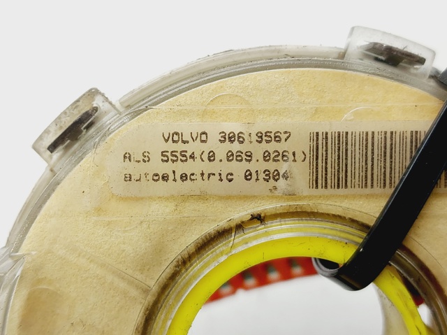 Pierścień kontaktowy AIRBAG, taśma kierownicy  30613567 VOLVO