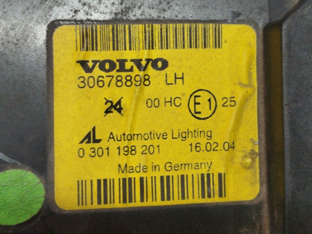 Reflektor lewy 30678898 VOLVO
