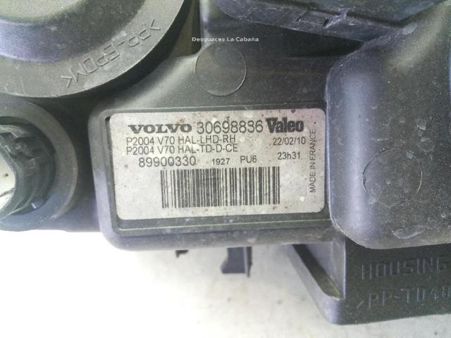 Reflektor prawy Volvo XC70 SZ, LZ