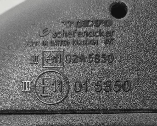 Lusterko wsteczne prawe Volvo S40 2 MS