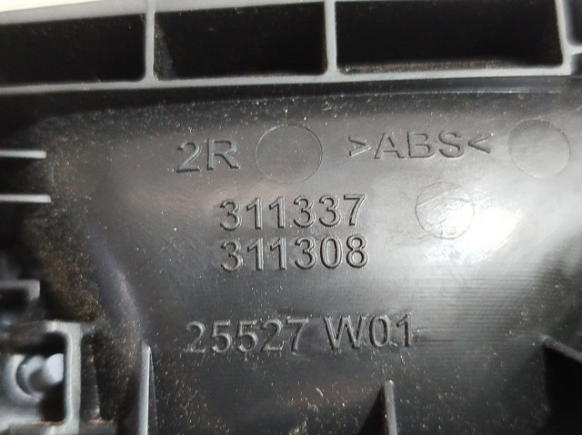 Klamka drzwi prawych przednia/tylna wewnętrzna 311337 PEUGEOT