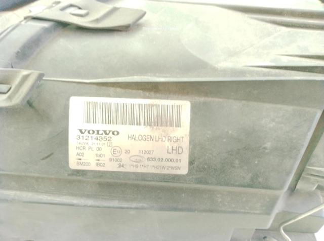 Reflektor prawy Volvo S80 2 AS, AR