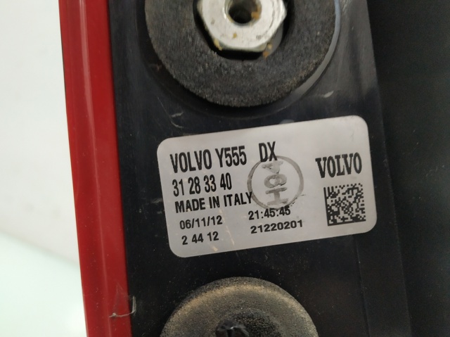 Lampa zespolona tylna prawa 31283340 VOLVO
