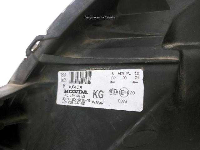 Reflektor prawy Honda CR-V 2 RD