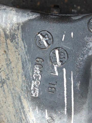 Korpus osi tylnej BMW 7 E65, E66, E67