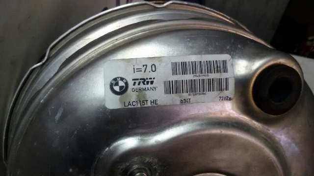 Wzmacniacz próżniowy hamulców 34333450589 BMW