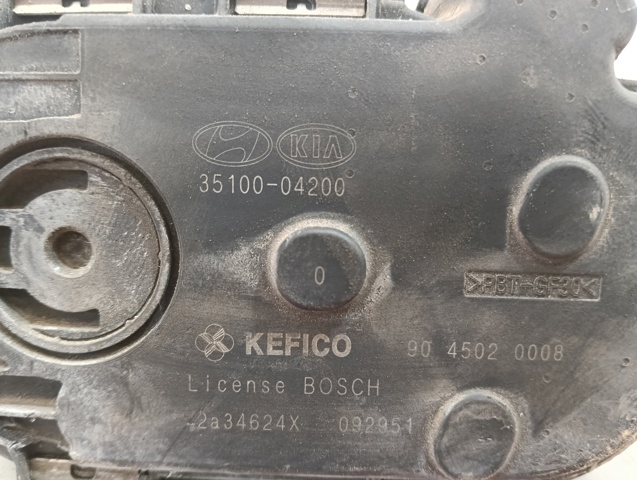 Przepustnica, komplet 3510004200 HYUNDAI