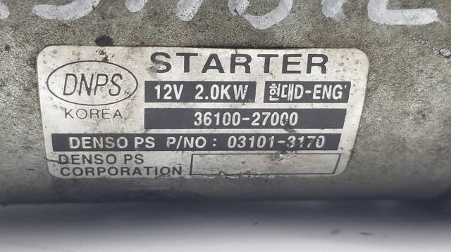 3610027000 Hyundai/Kia