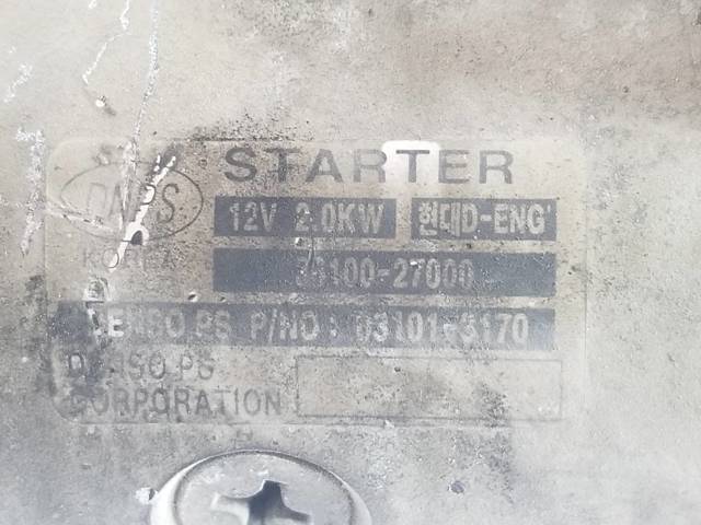 3610027000 Hyundai/Kia