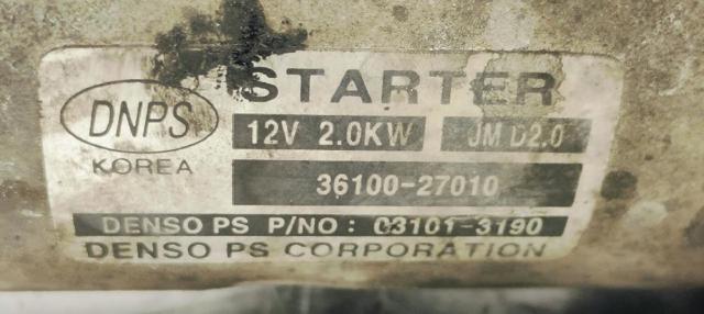 3610027010 Hyundai/Kia