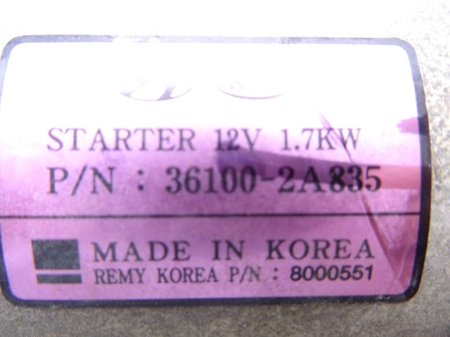 361002A835 Hyundai/Kia