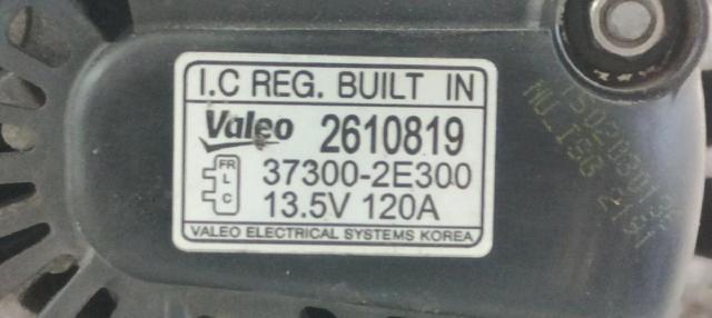 Alternator Hyundai Sonata 7 LF