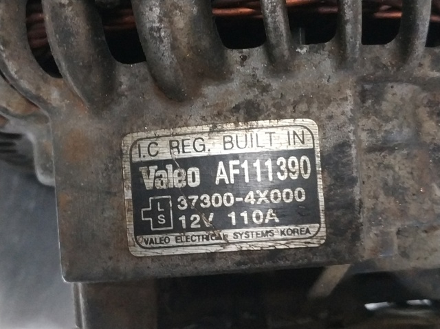 Alternator 373004X000 HYUNDAI