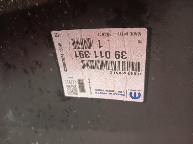 Błotnik przedni prawy Opel Astra