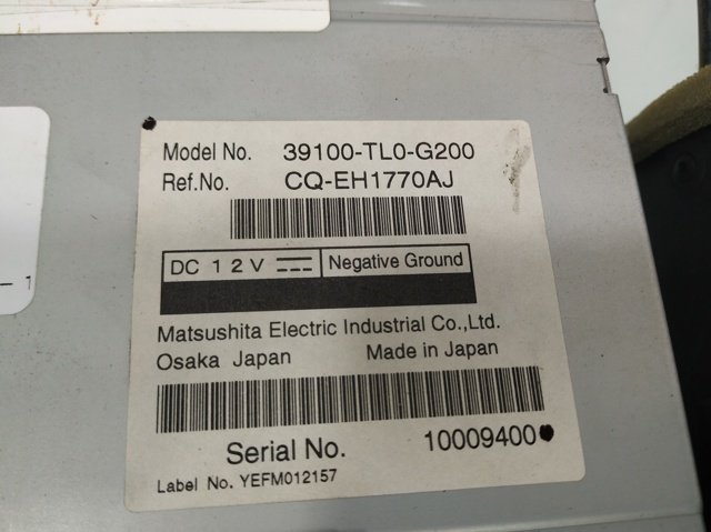 39100TL0G200 Honda