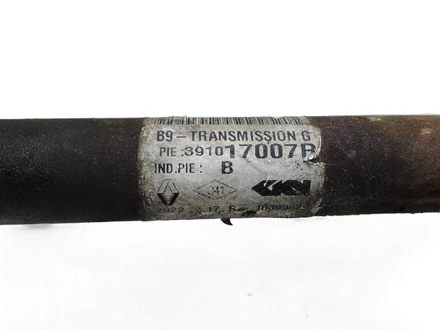 Półoś napędowa przednia lewa 391017007R RENAULT