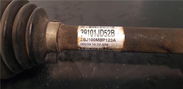 Półoś napędowa przednia lewa 39101JD52B NISSAN