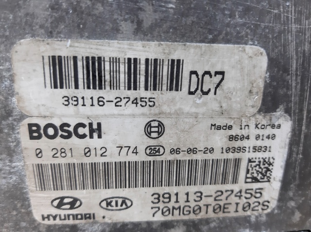 Sterownik silnika 3911327455 HYUNDAI