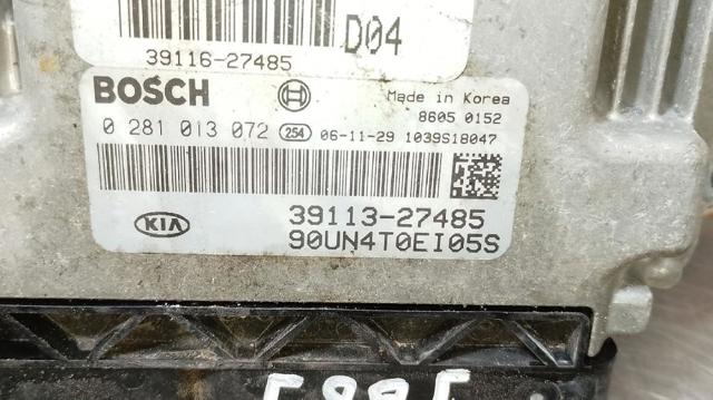 Sterownik silnika 3911327485 HYUNDAI