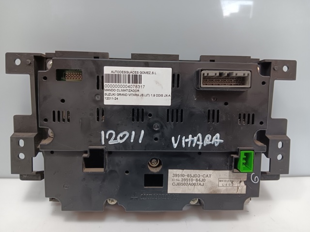 Sterownik trybów ogrzewania/klimatyzacji 3951064J0 SUZUKI