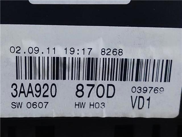 3AA920870D VAG