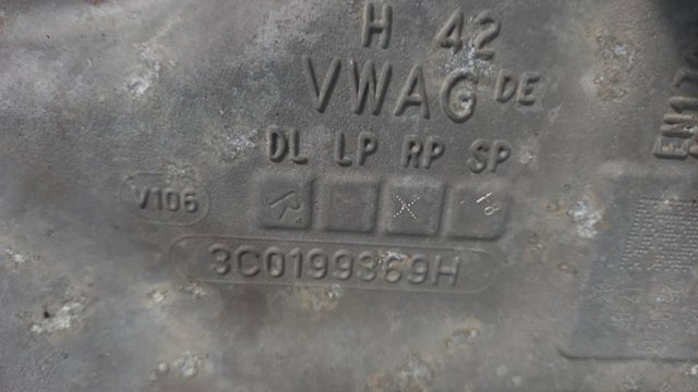 Korpus osi przedniej 3C0199369H VAG