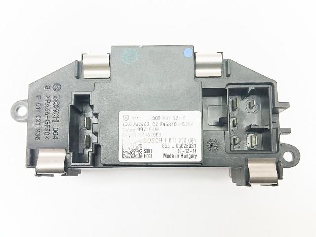 Rezystor wentylatora nagrzewnicy (ogrzewacza kabiny) 3C0907521F VAG