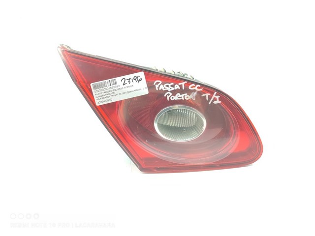 Lampa zespolona tylna lewa wewnętrzna 3C8945093D VAG