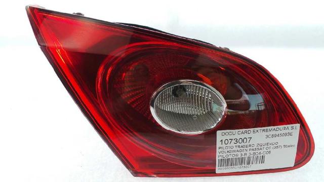 Lampa zespolona tylna lewa wewnętrzna 3C8945093E VAG