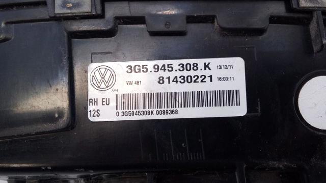 Lampa zespolona tylna prawa Volkswagen Passat 3G2, CB2