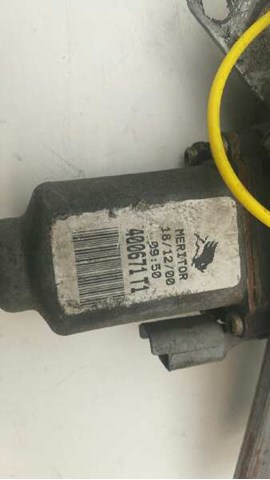Mechanizm podnoszenia szyby drzwi przednich lewych 400671T1 PEUGEOT